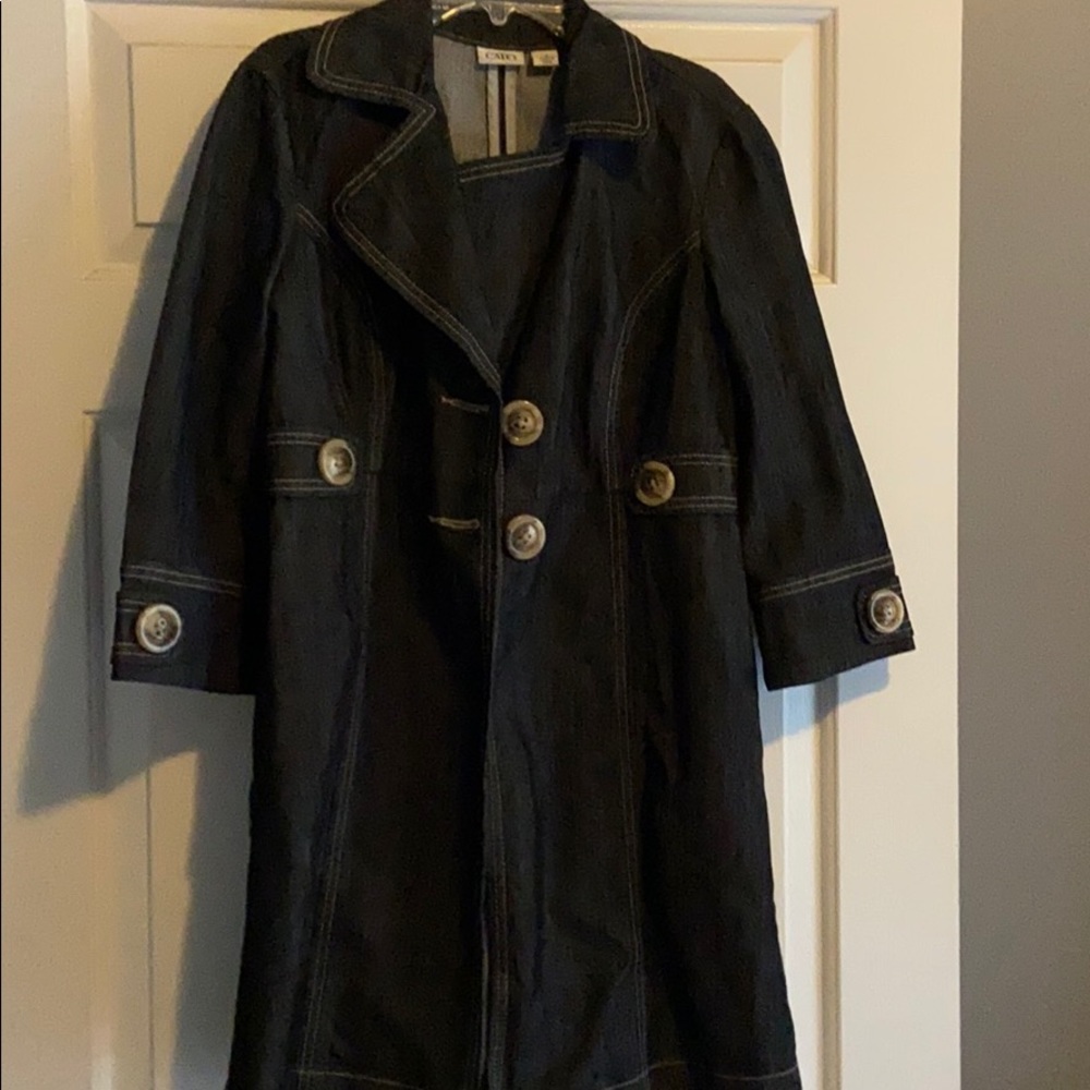 3/4 Sleeve Long Jacket